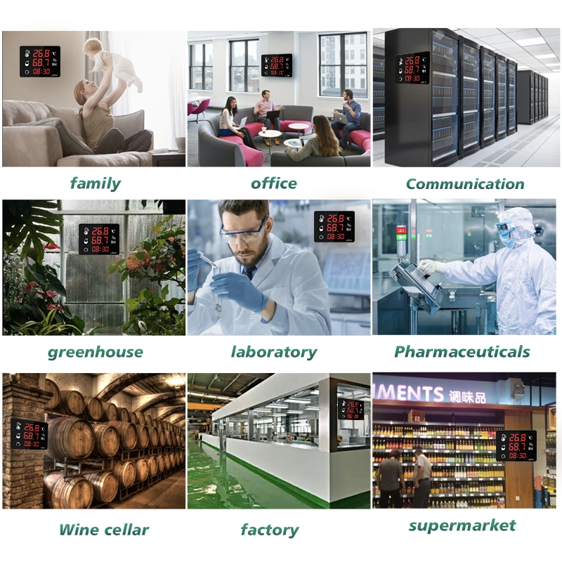 Application examples for the LX915 in workplaces, greenhouses and laboratory rooms